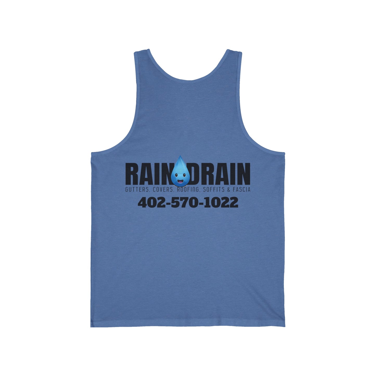 RainDrain Seamless Gutters Tank Top - Nick