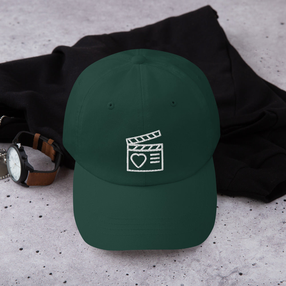 Clapboard hat mysterious
