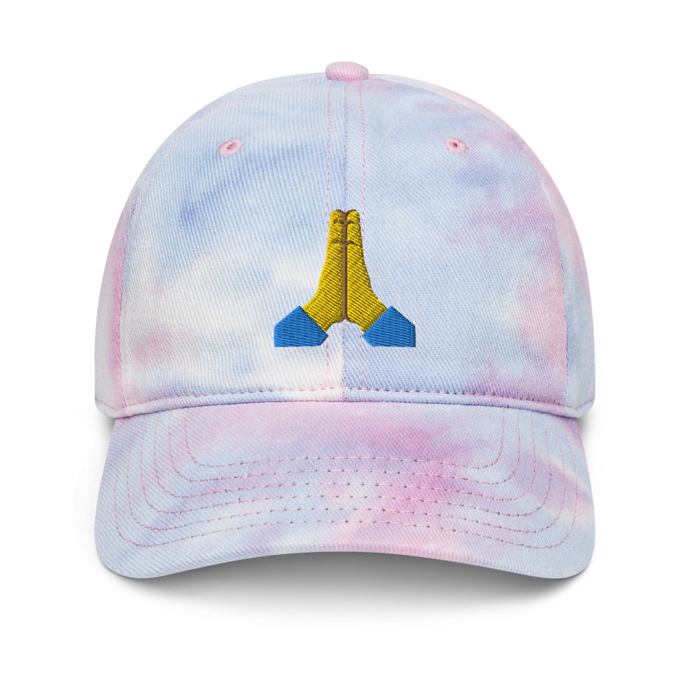 Prayer Hands Tie dye hat