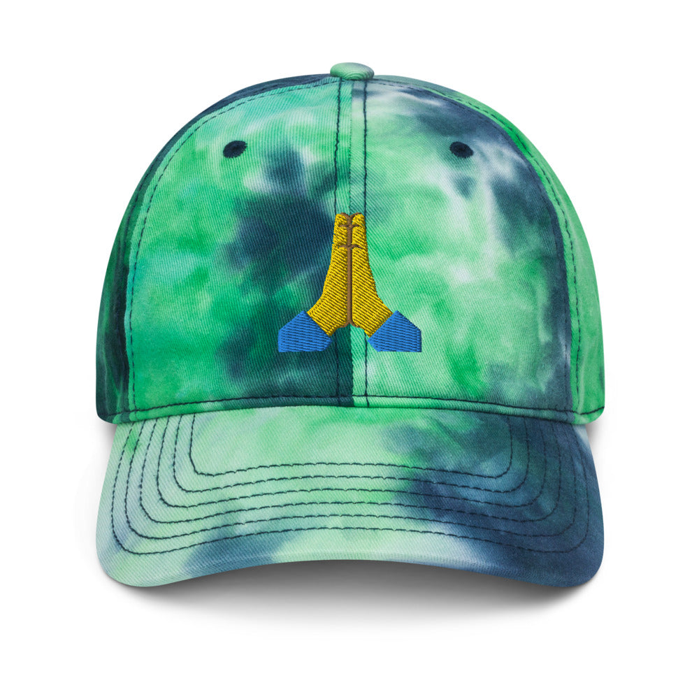 Prayer Hands Tie dye hat