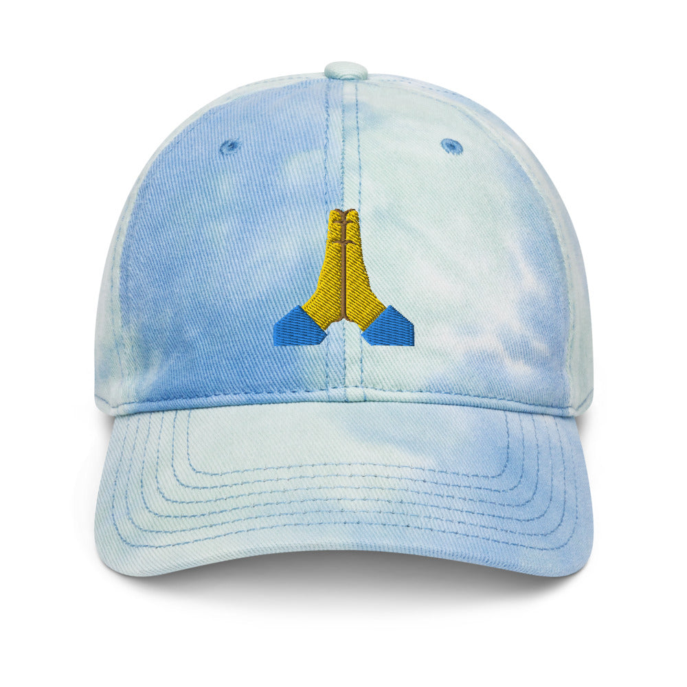 Prayer Hands Tie dye hat