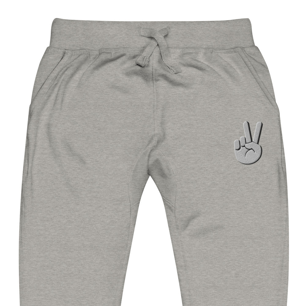 Peace Sign Unisex fleece sweatpants