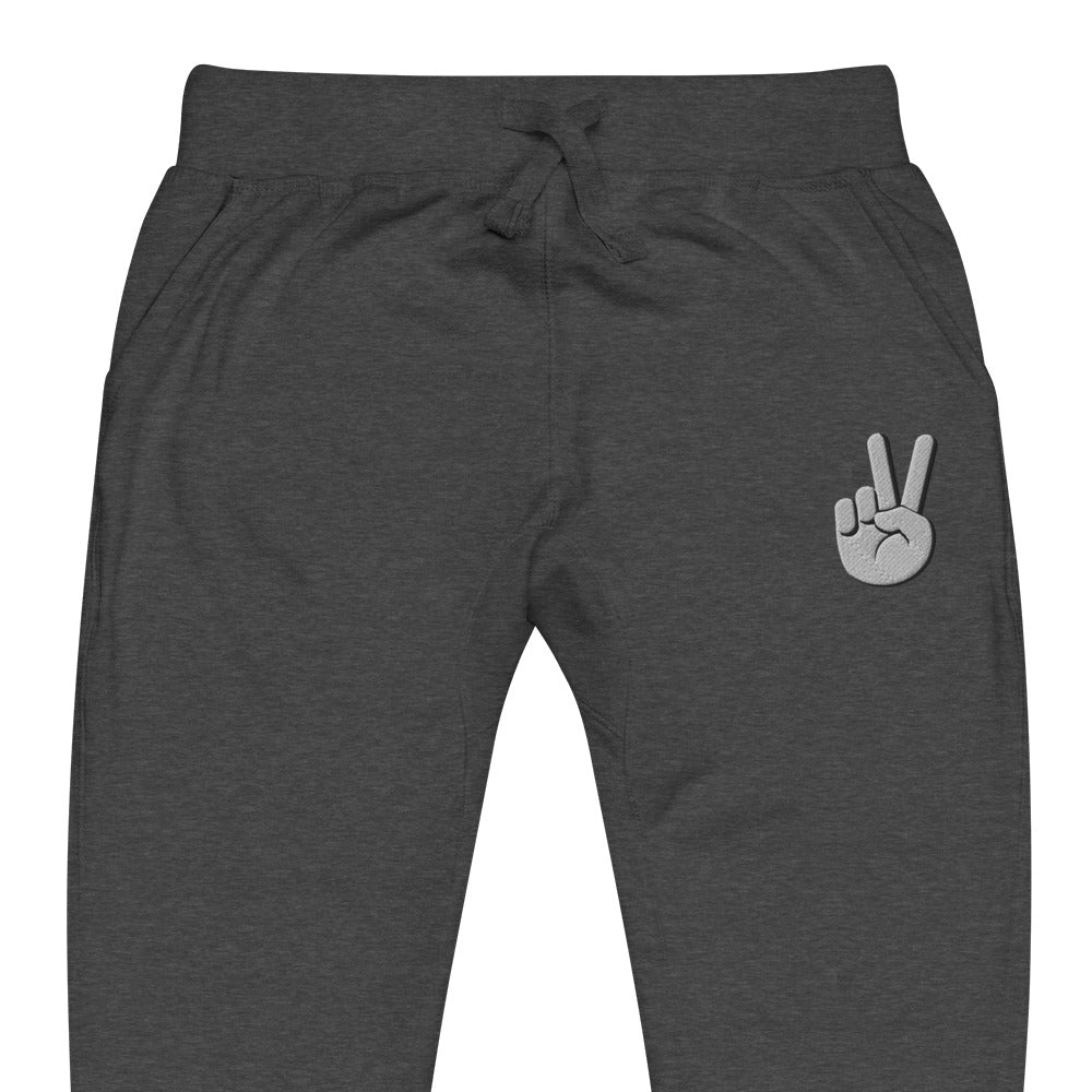 Peace Sign Unisex fleece sweatpants