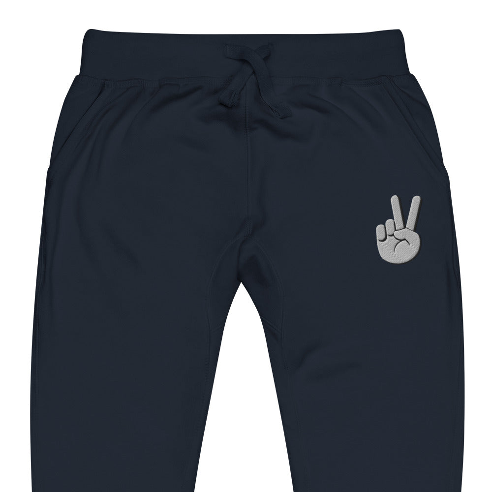 Peace Sign Unisex fleece sweatpants
