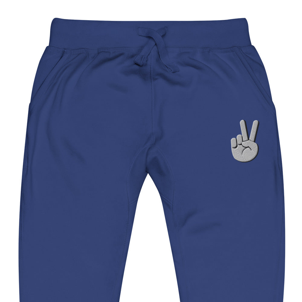 Peace Sign Unisex fleece sweatpants