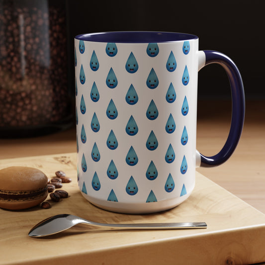 RainDrain Seamless Gutters Drop Coffee Mug (11, 15oz)