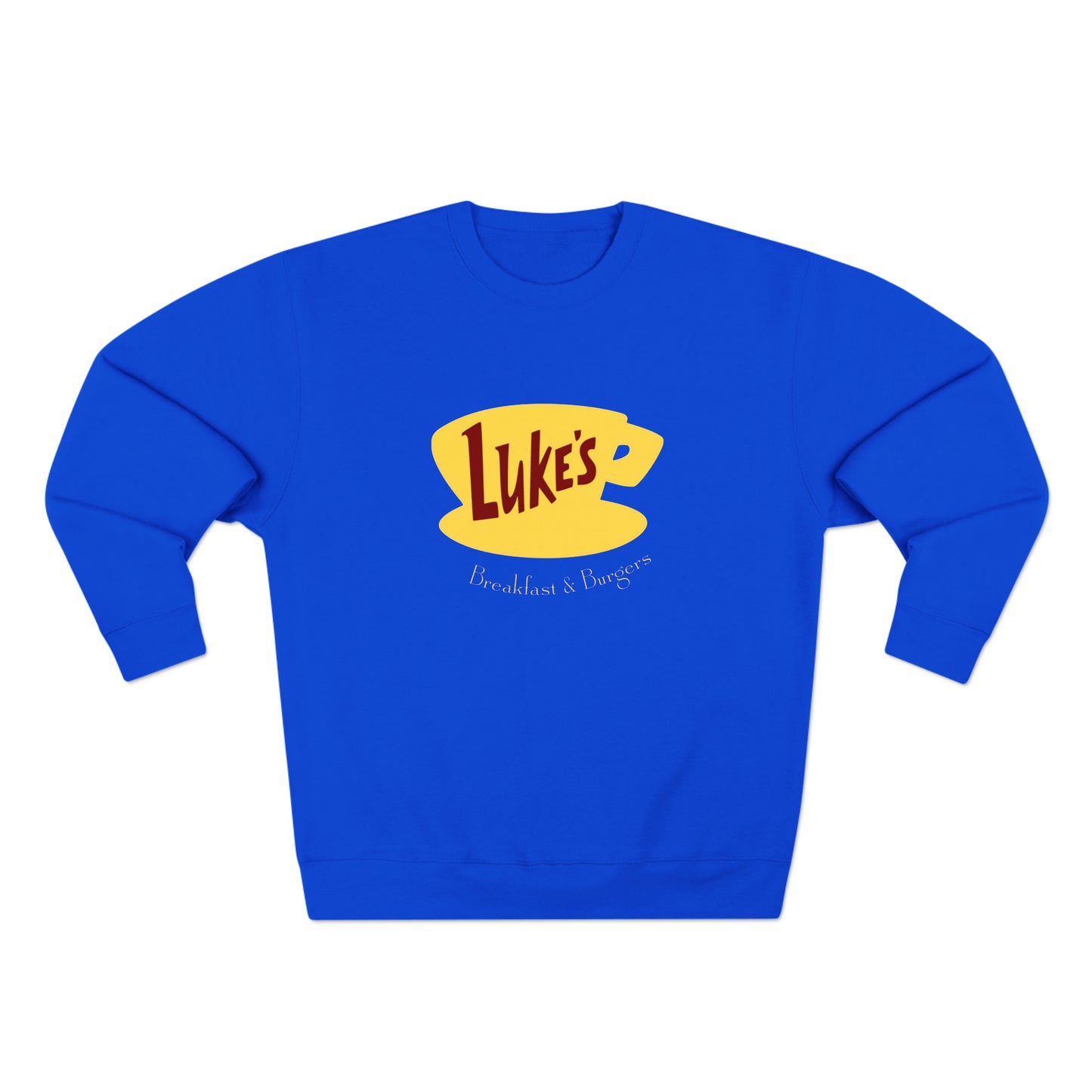 Luke's Diner - Breakfast & Burgers Unisex Premium Crewneck Sweatshirt