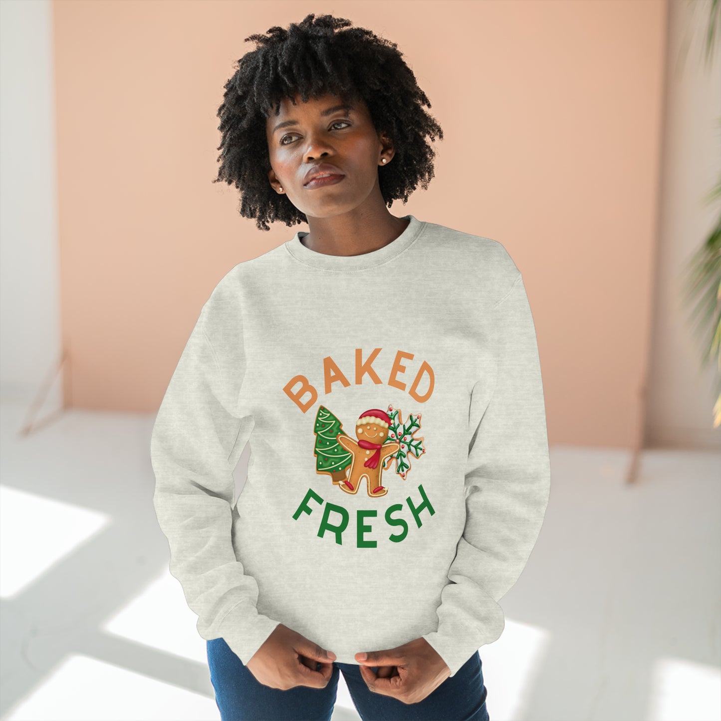 Baked Fresh - Christmas - Unisex Premium Crewneck Sweatshirt