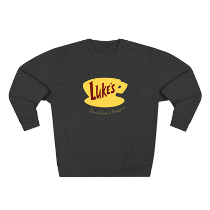 Luke's Diner - Breakfast & Burgers Unisex Premium Crewneck Sweatshirt