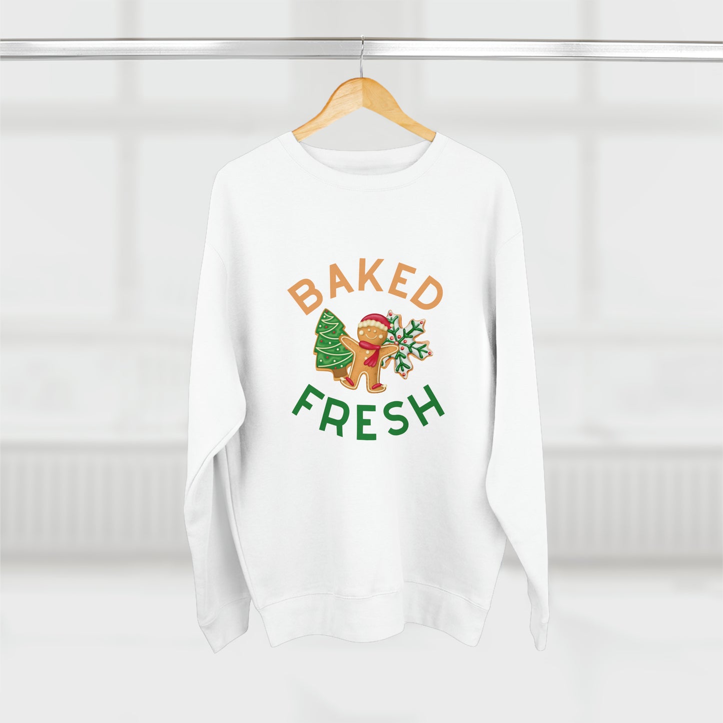 Baked Fresh - Christmas - Unisex Premium Crewneck Sweatshirt