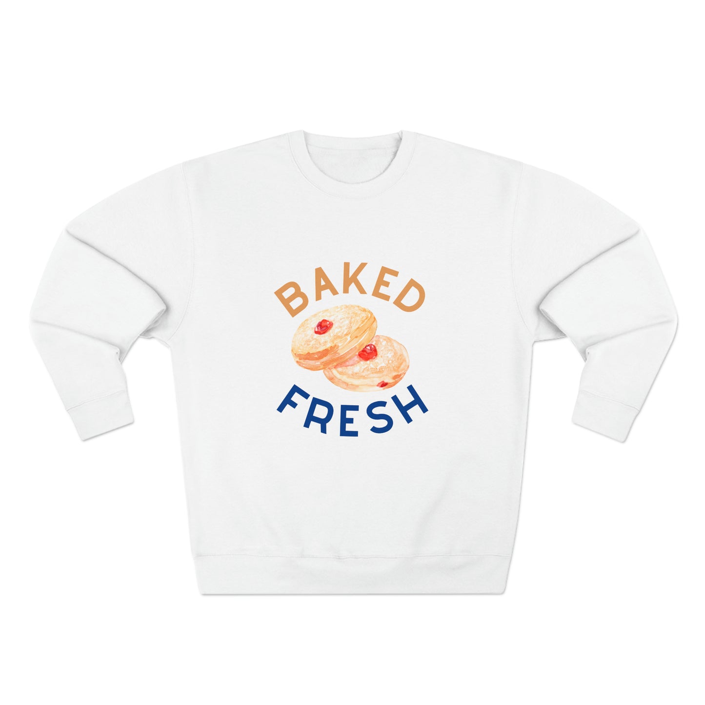 Baked Fresh - Hanukkah - Unisex Premium Crewneck Sweatshirt