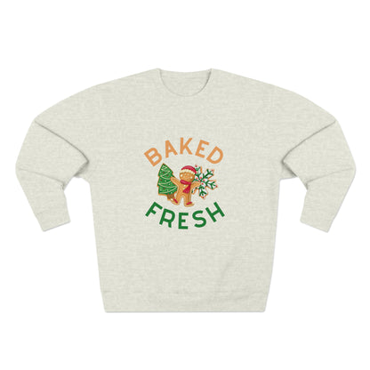 Baked Fresh - Christmas - Unisex Premium Crewneck Sweatshirt