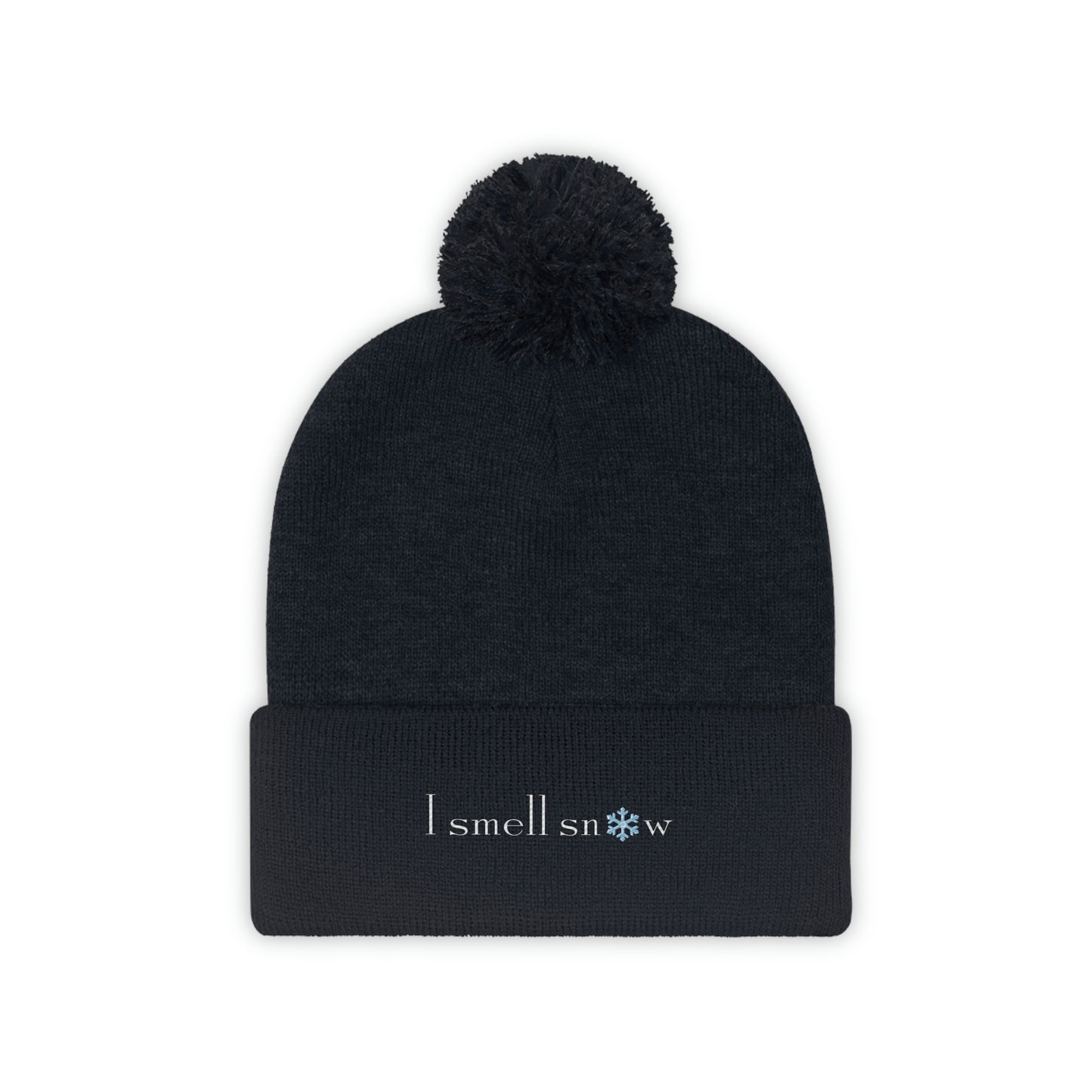 I Smell Snow - Pom Pom Beanie