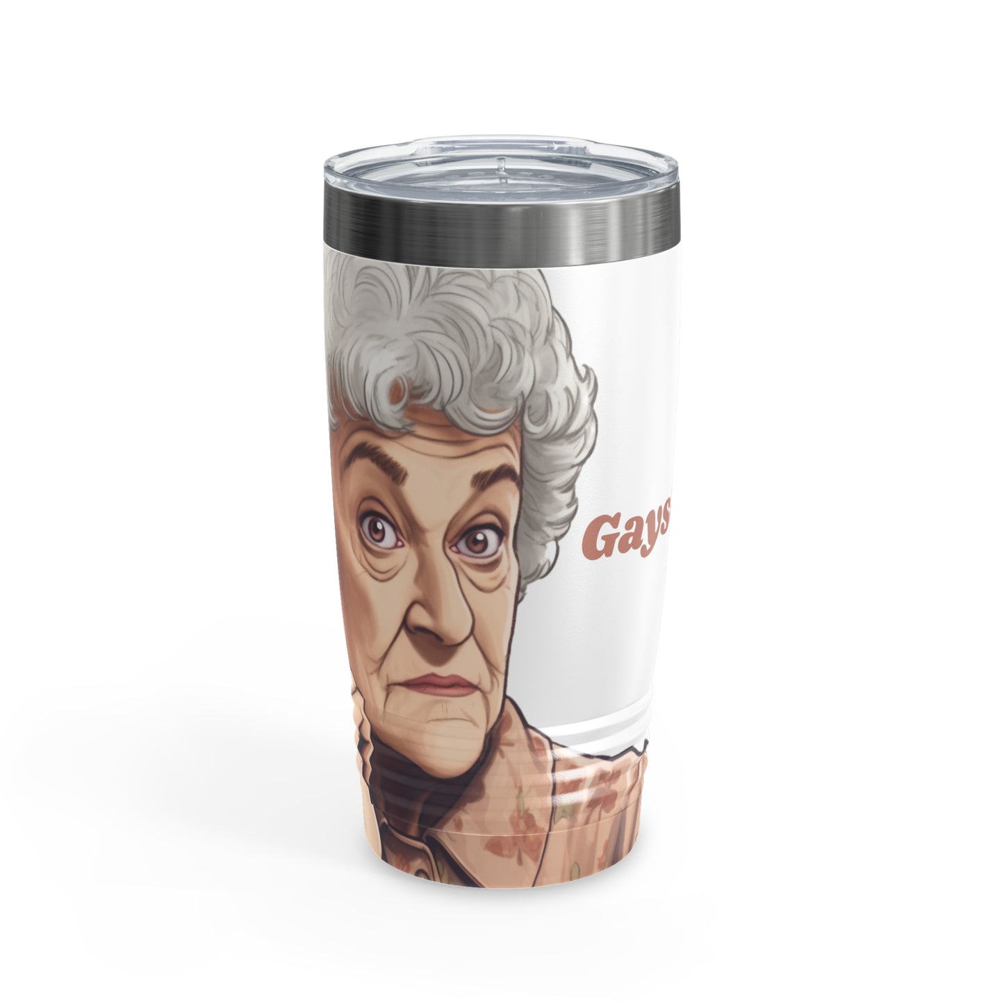 Custom Cartoon Dorothy Golden Girls Tumbler - 20oz