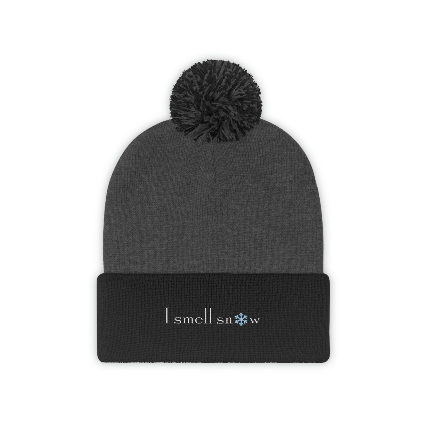 I Smell Snow - Pom Pom Beanie