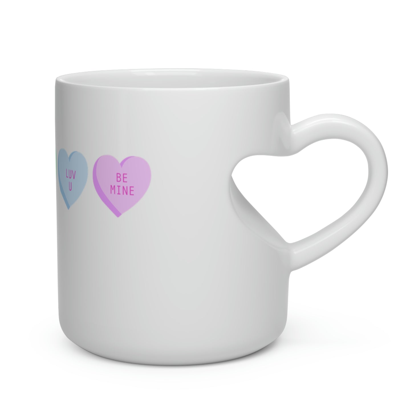 Heart-Shaped Candy Mug
