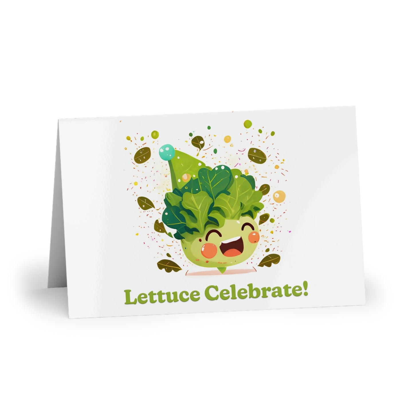 Lettuce Celebrate Greeting Cards (1 or 10-pcs)