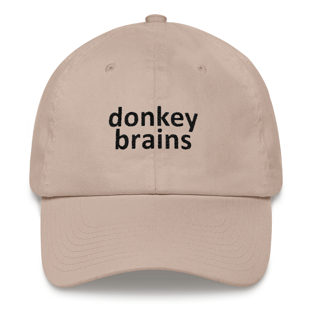 donkey brains hat
