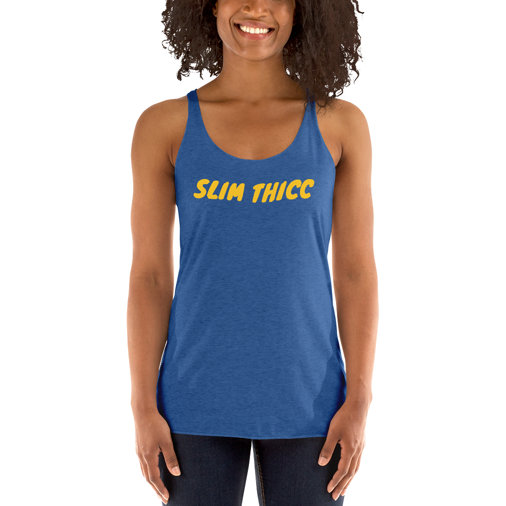 Slim Thicc Racerback Tank