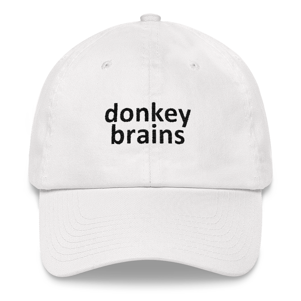 donkey brains hat