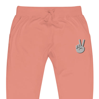 Peace Sign Unisex fleece sweatpants